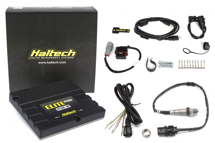 Haltech Elite PRO Plug-in ECU - Ford Falcon i6 "Barra" + Onboard Wideband Sensor Kit